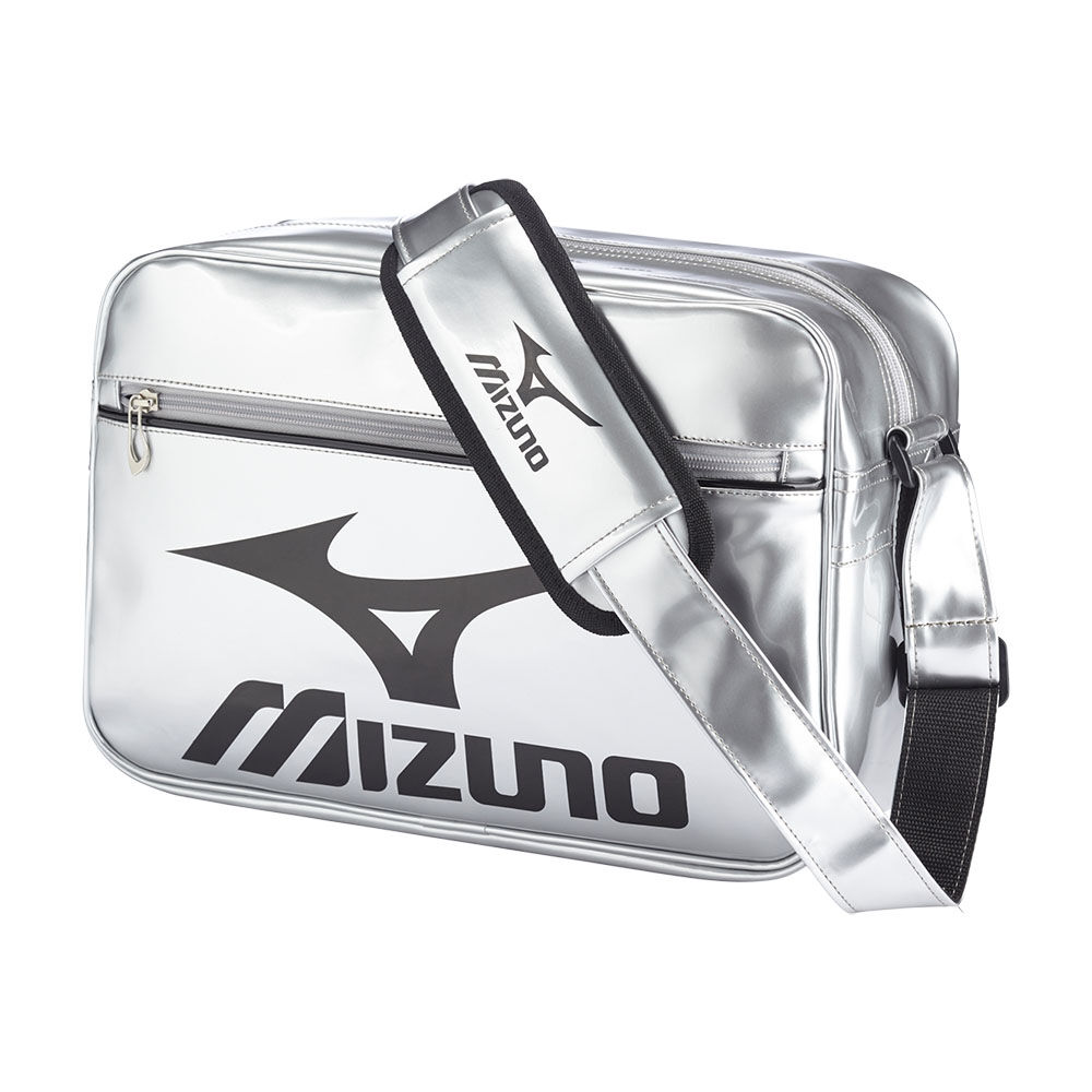 Borse Mizuno Judo RB Enamel S Uomo - Argento/Nere - 45216-GYXV